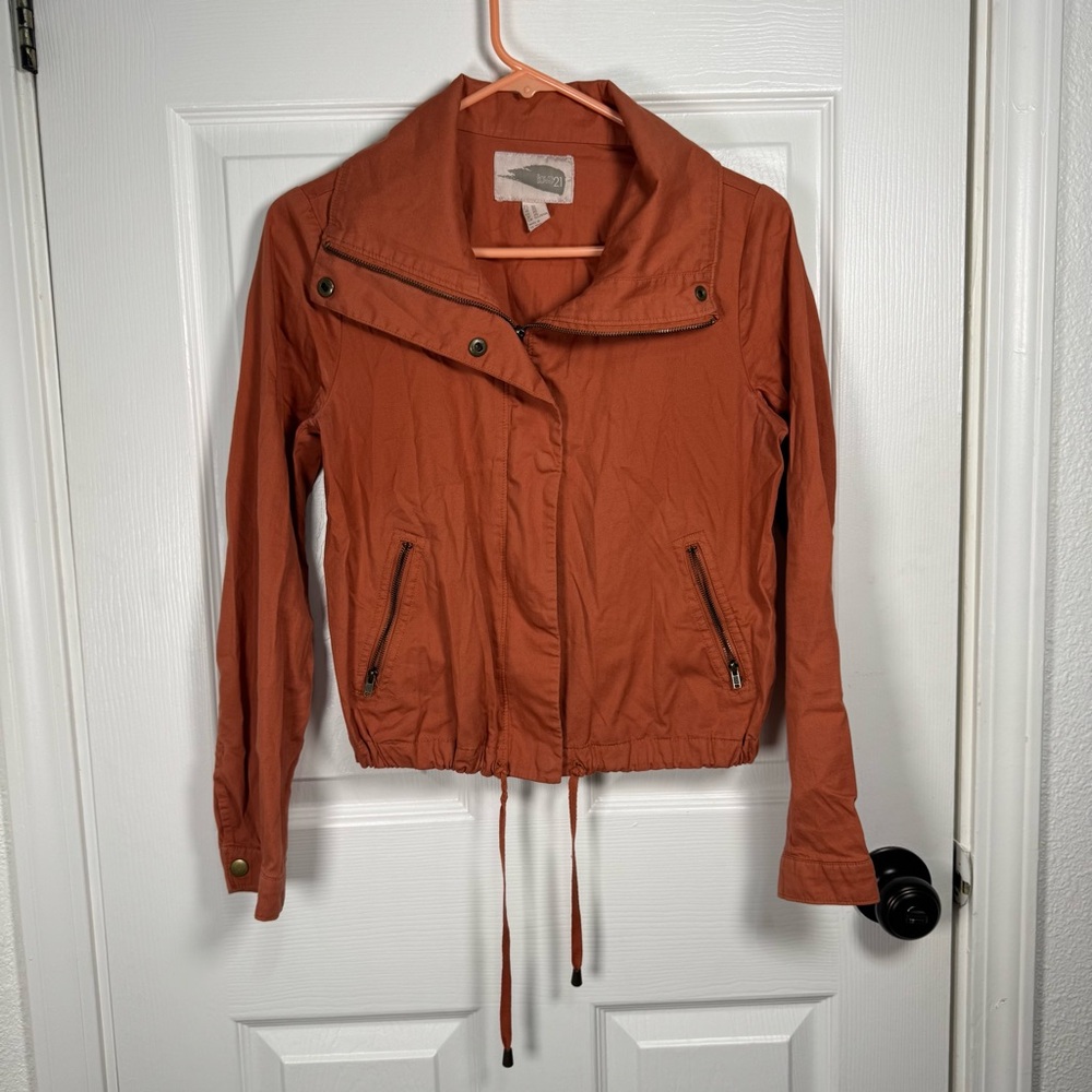 Forever 21 Rust Colored Utility Jacket